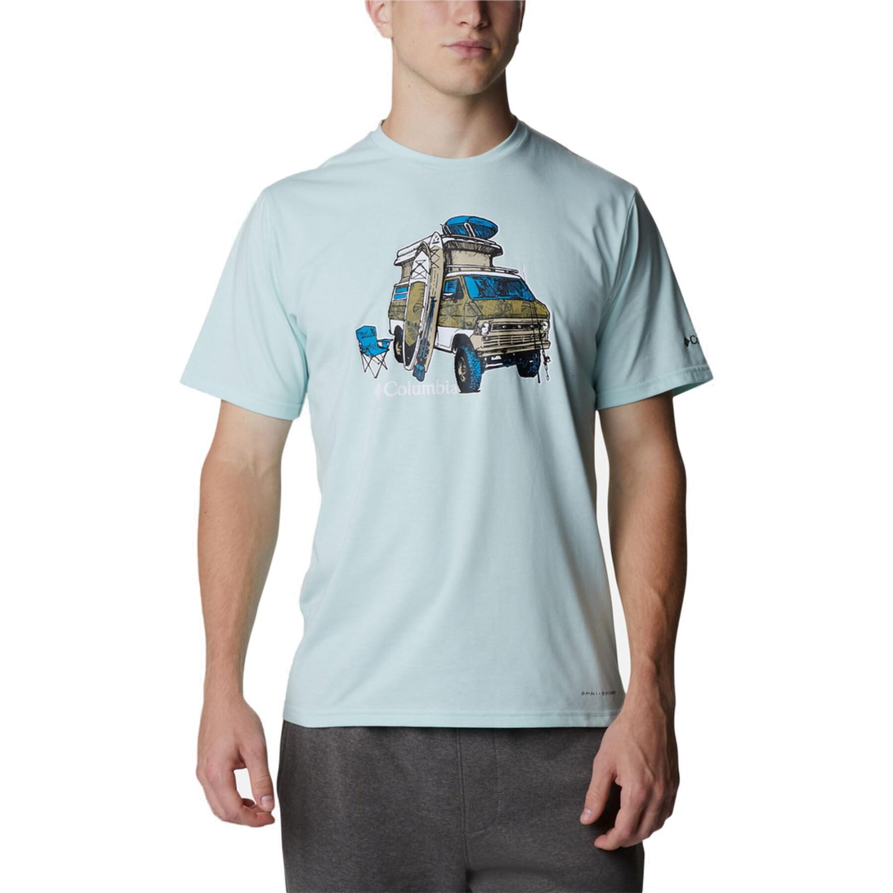 T-shirt met korte mouwen Columbia Sun Trek™ Graphic