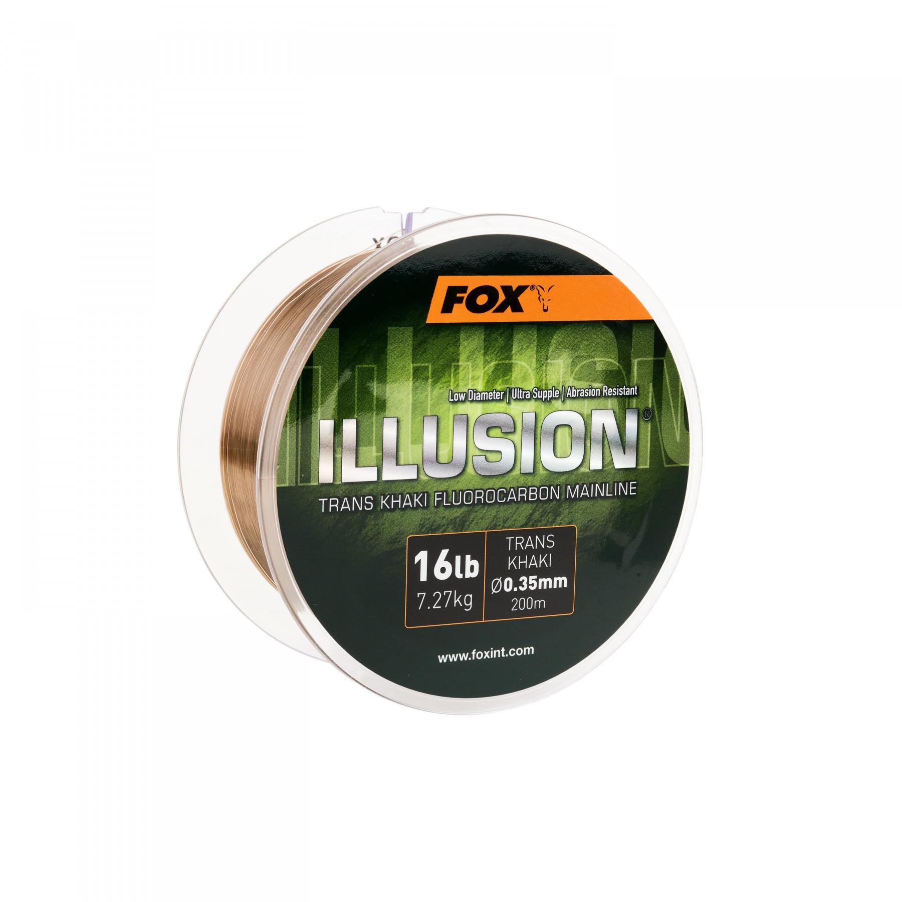 Fluorkoolstofdraad Fox Illusion 16lb/0.35mm