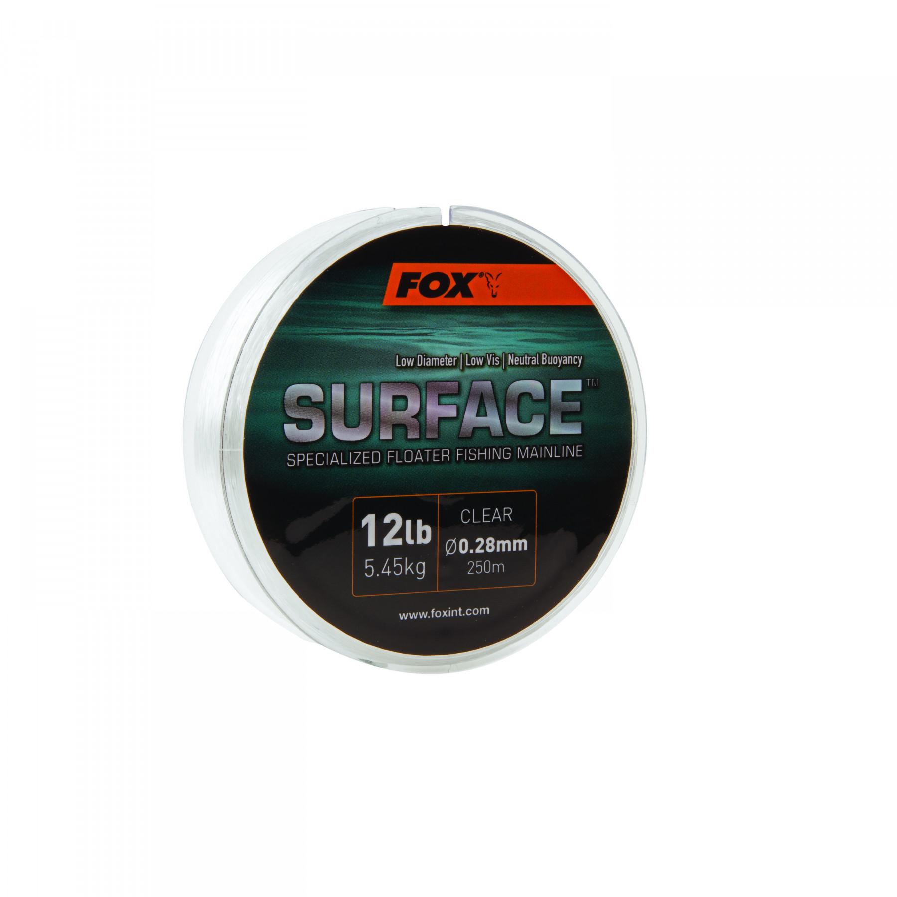 Monofilament Fox Surface Floater Clear 12lb/0.28mm