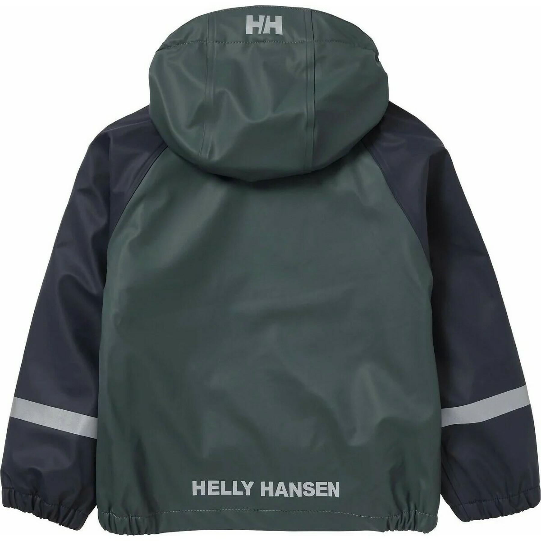 Regenkleding in fleece voor kinderen Helly Hansen Bergen pu