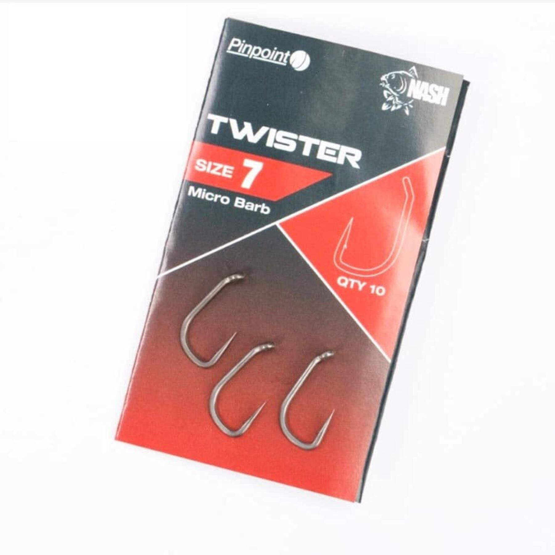 Haak Pinpoint Twister taille 8 Micro Barbed