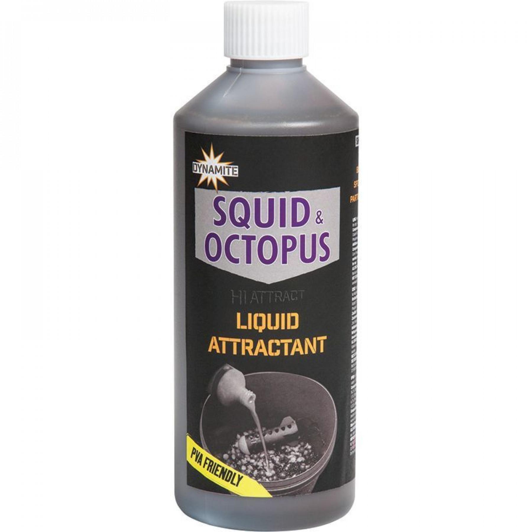 Vloeistof Dynamite Baits Squid&Octopus 500ml
