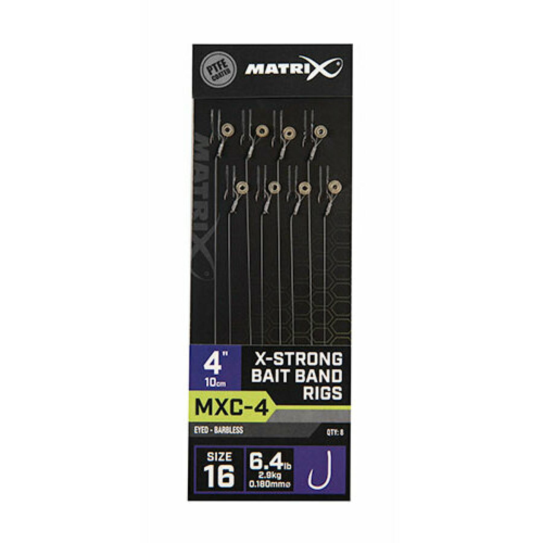 Onthaakbare spinstang Matrix MXC-4 X-strong Bait Band 10cm x8