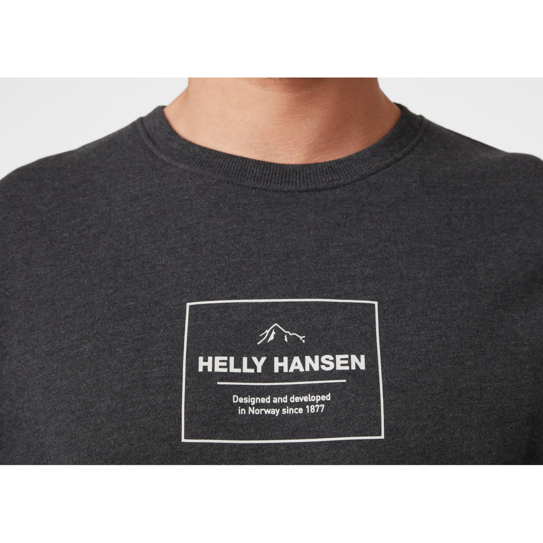 Katoenen hoodie Helly Hansen f2f organic
