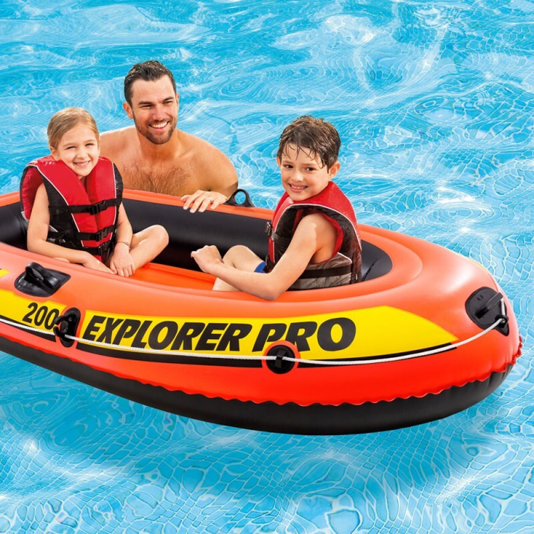 2-zits opblaasboot voor kinderen Intex Explorer Pro 200