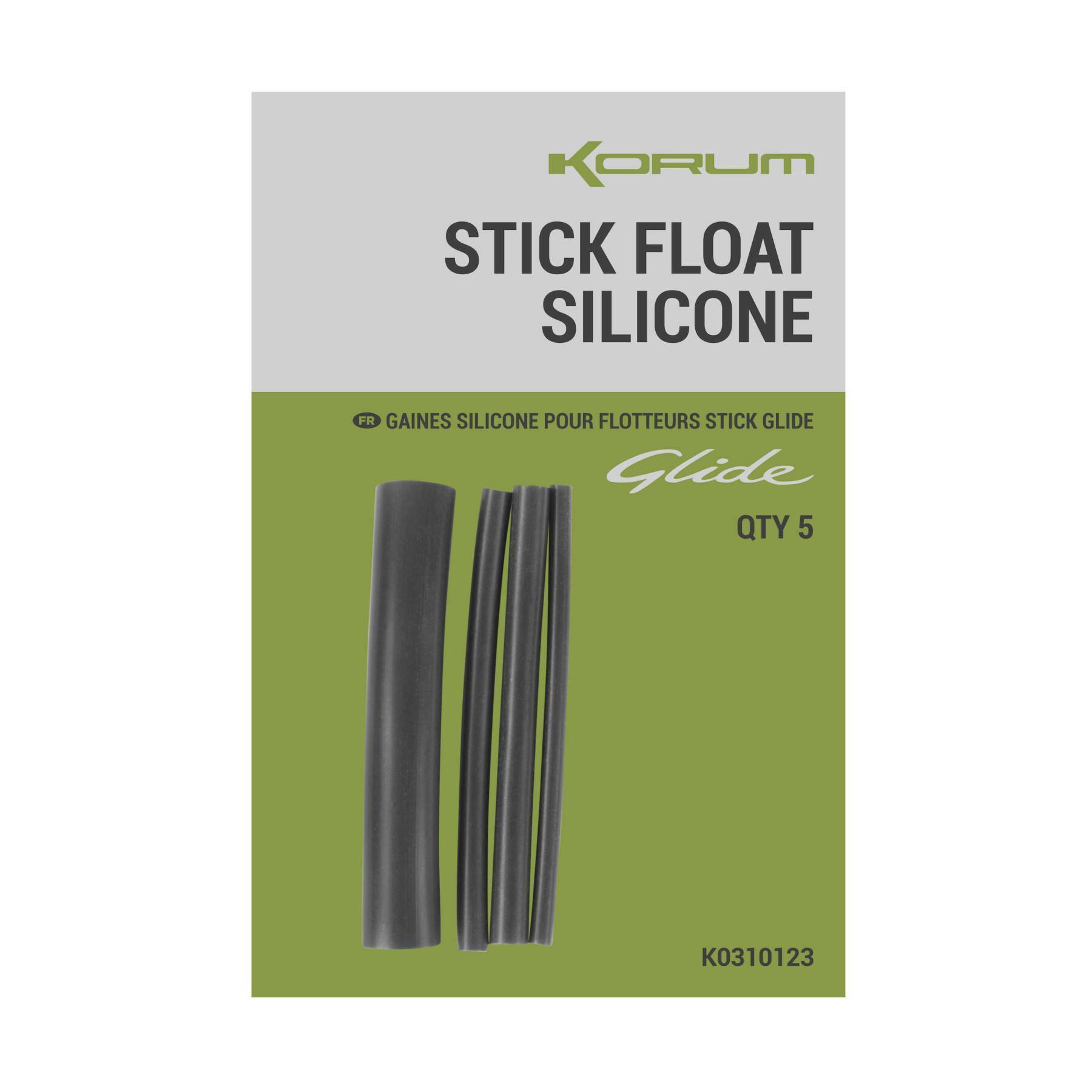 Silicone gesneden drijvers Korum Glide - Stick 5x5