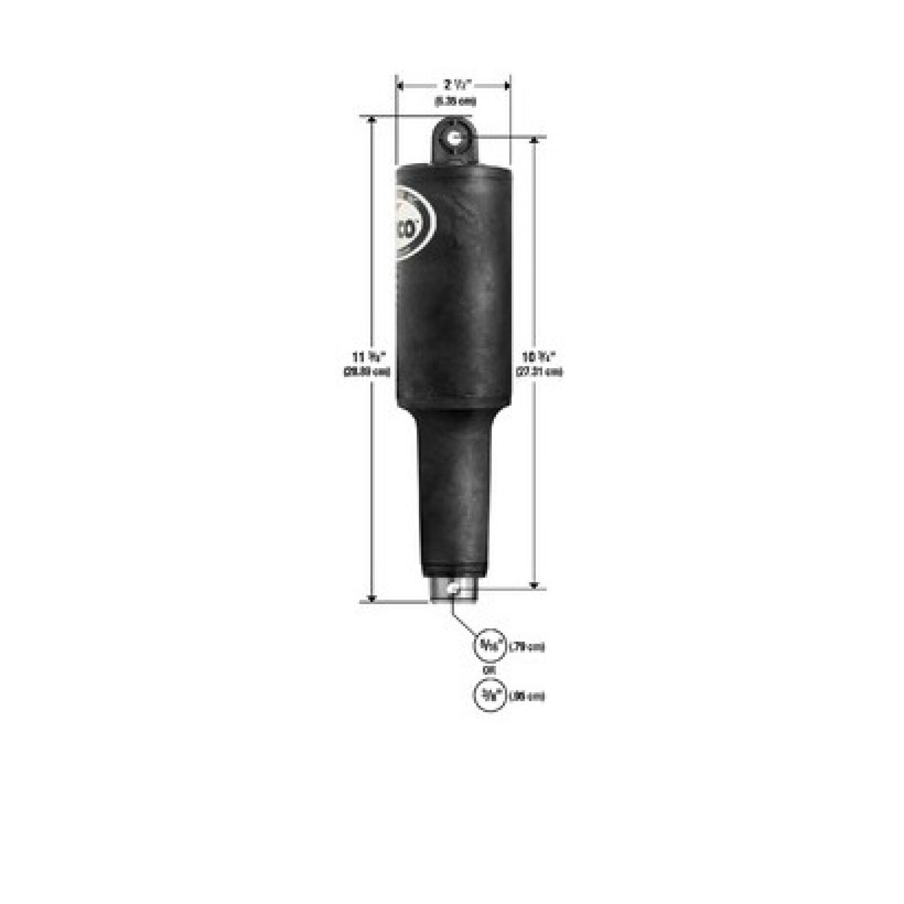 Versterkte cilinder Lenco Marine Inc. 15055-001 12V, L : 28.89 cm, percage = 0.79 cm
