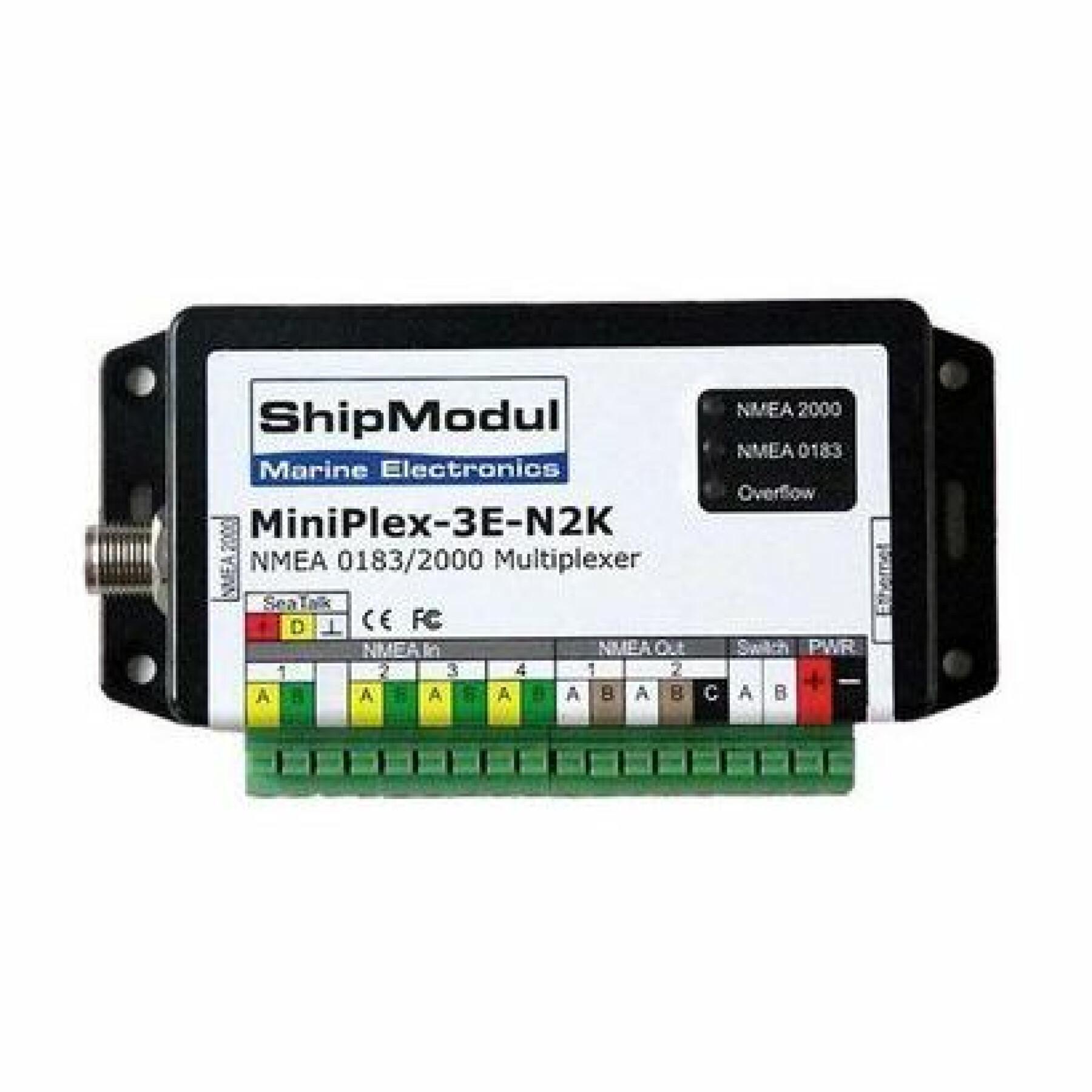 Ethernet-versie multiplexer ShipModul Miniplex-3E-N2K