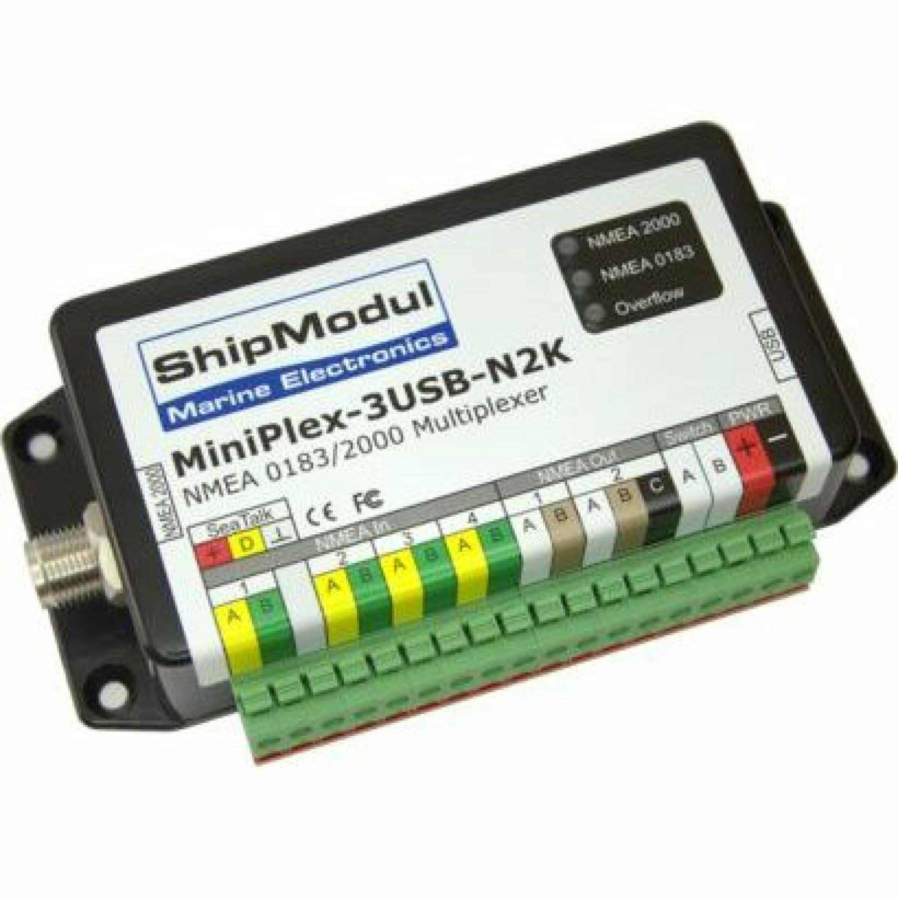 Multiplexer usb versie ShipModul Miniplex-3USB-N2K