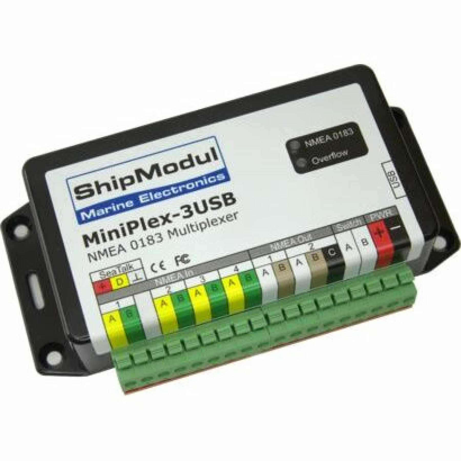 Multiplexer usb versie ShipModul Miniplex-3USB