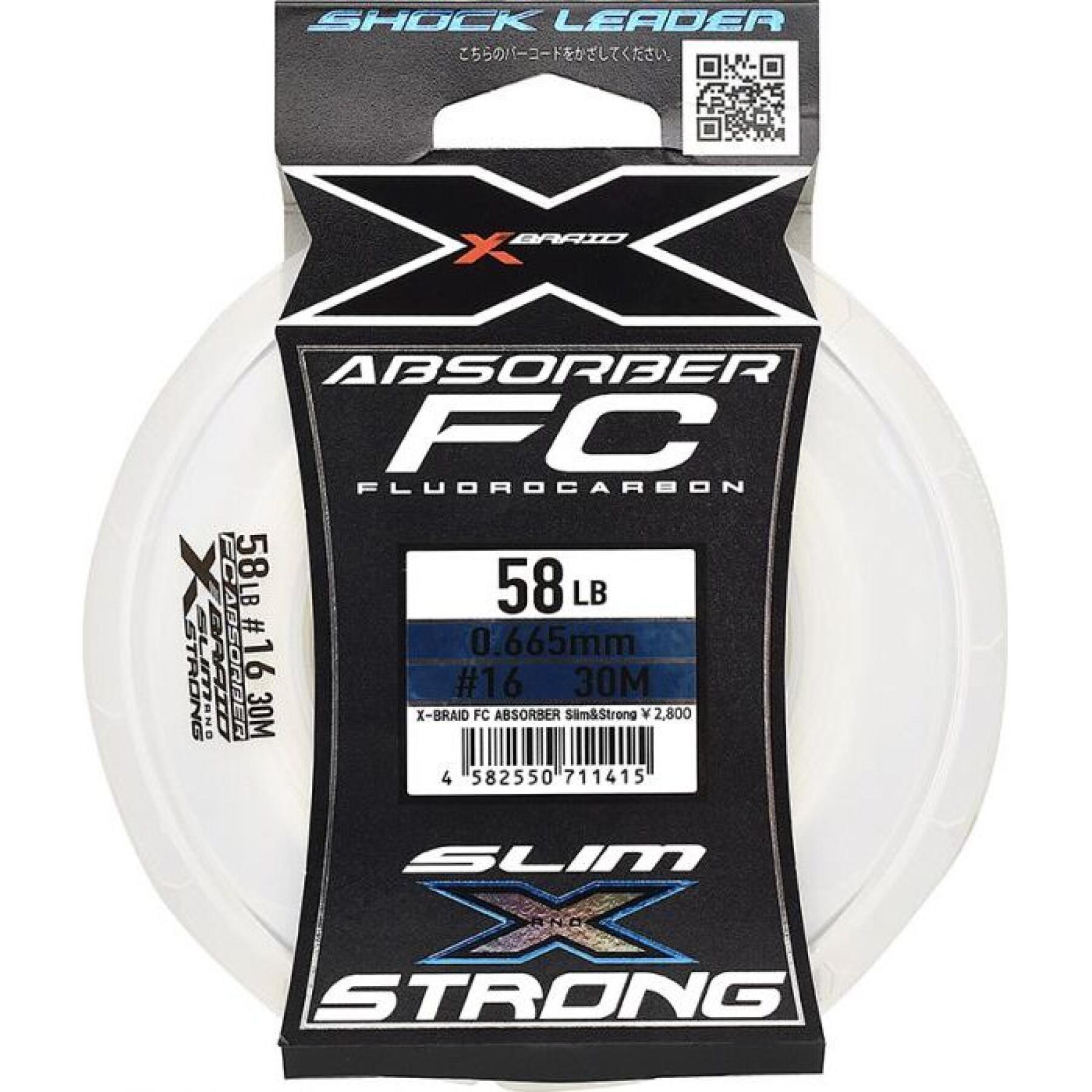 Vlecht Xbraid X021 Fc Absorber Slim Strong - 77 Lbs