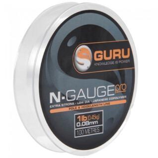Speciale nylon lijn Guru N-Gauge Pro (0,09mm – 100m)