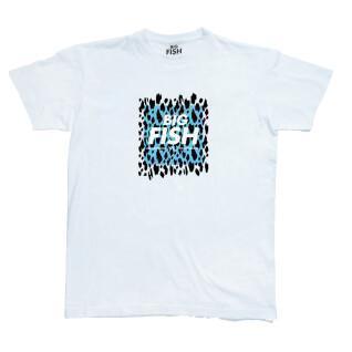 Blauw camo T-shirt Big Fish
