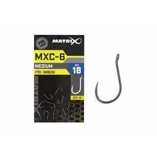 Haken zonder weerhaken Matrix MXC-6 Eyed (PTFE) x10