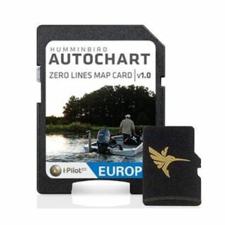Software met sd-kaart Humminbird Autochart (600031-1M) Zeroline EU