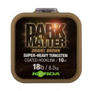 Gevlochten lijn Korda Dark Matter Tungsten Coated Braid