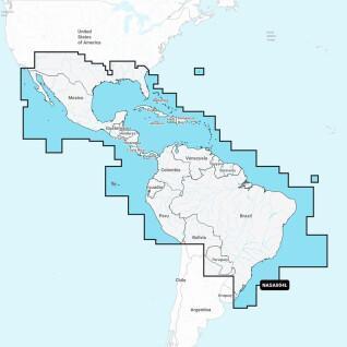 Navigatie kaart + grote sd - mexico - caribisch - brazilië Navionics