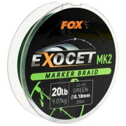 Gevlochten draad Fox Exocet MK2 Spod & Marker Braid 0.18mm/20lb x300m