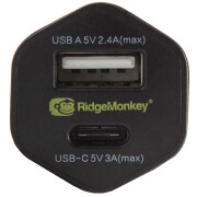 Autoadapter Ridge Monkey Vault 15w USB-C Car Charger